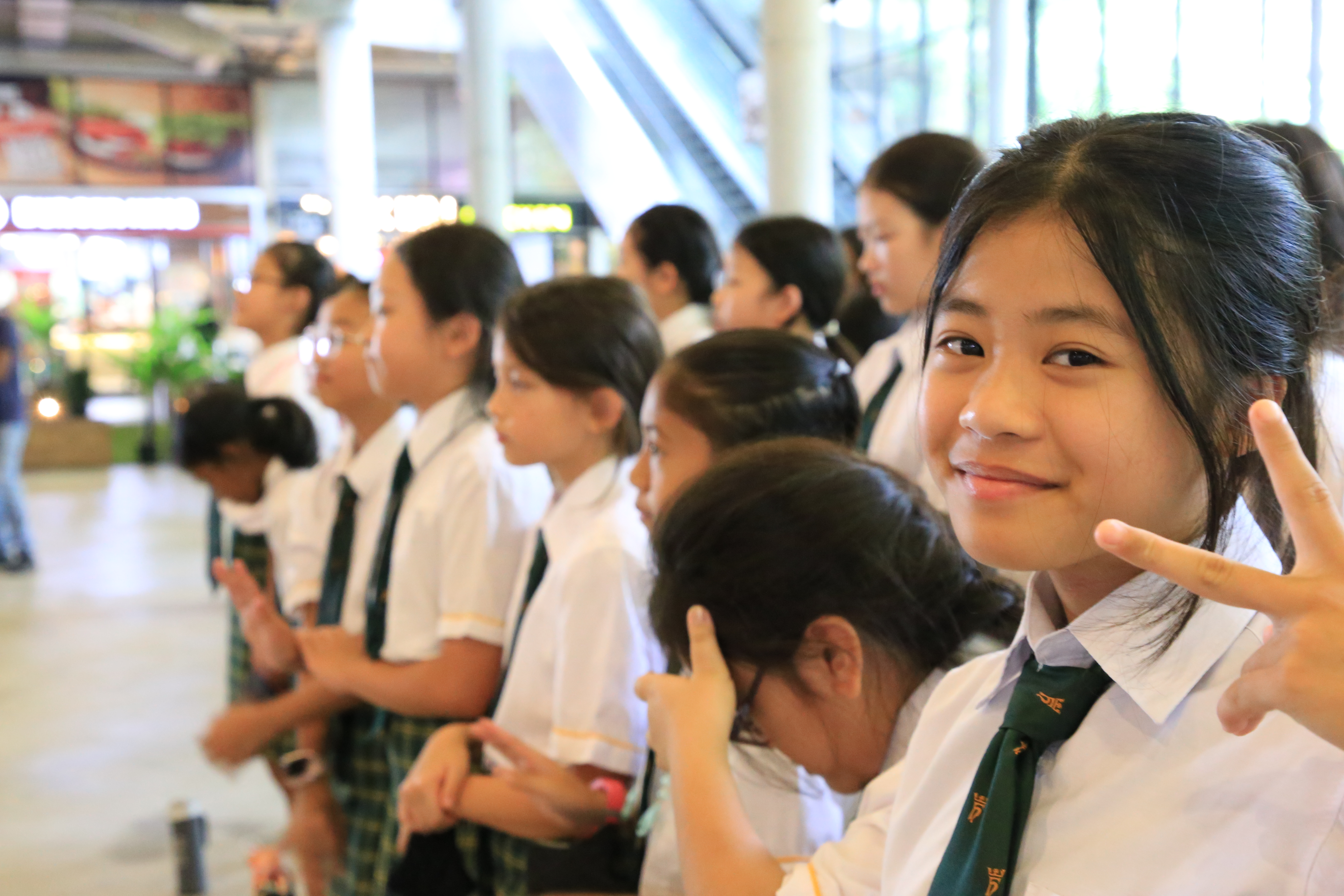 KH8 boarding community — students together on campus